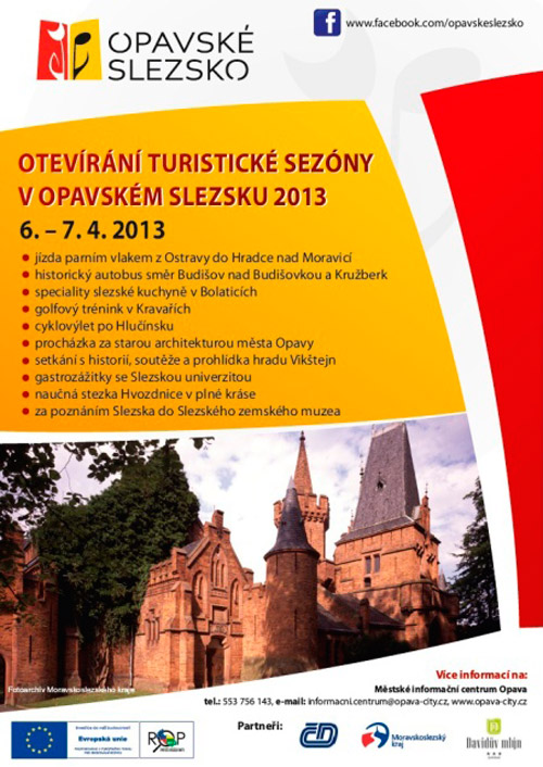 Otevrn turistick sezny 2013