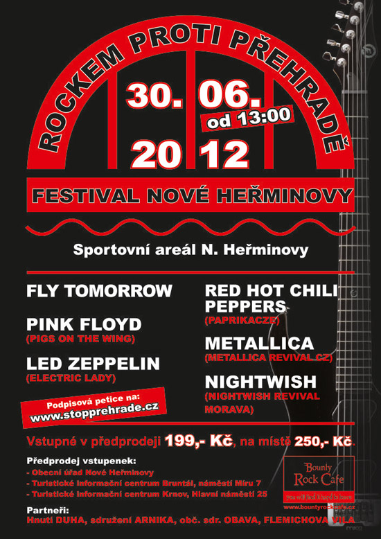Rockov festival - Hudbou proti pehrad