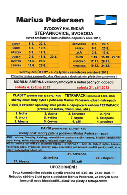 odpady - 2013